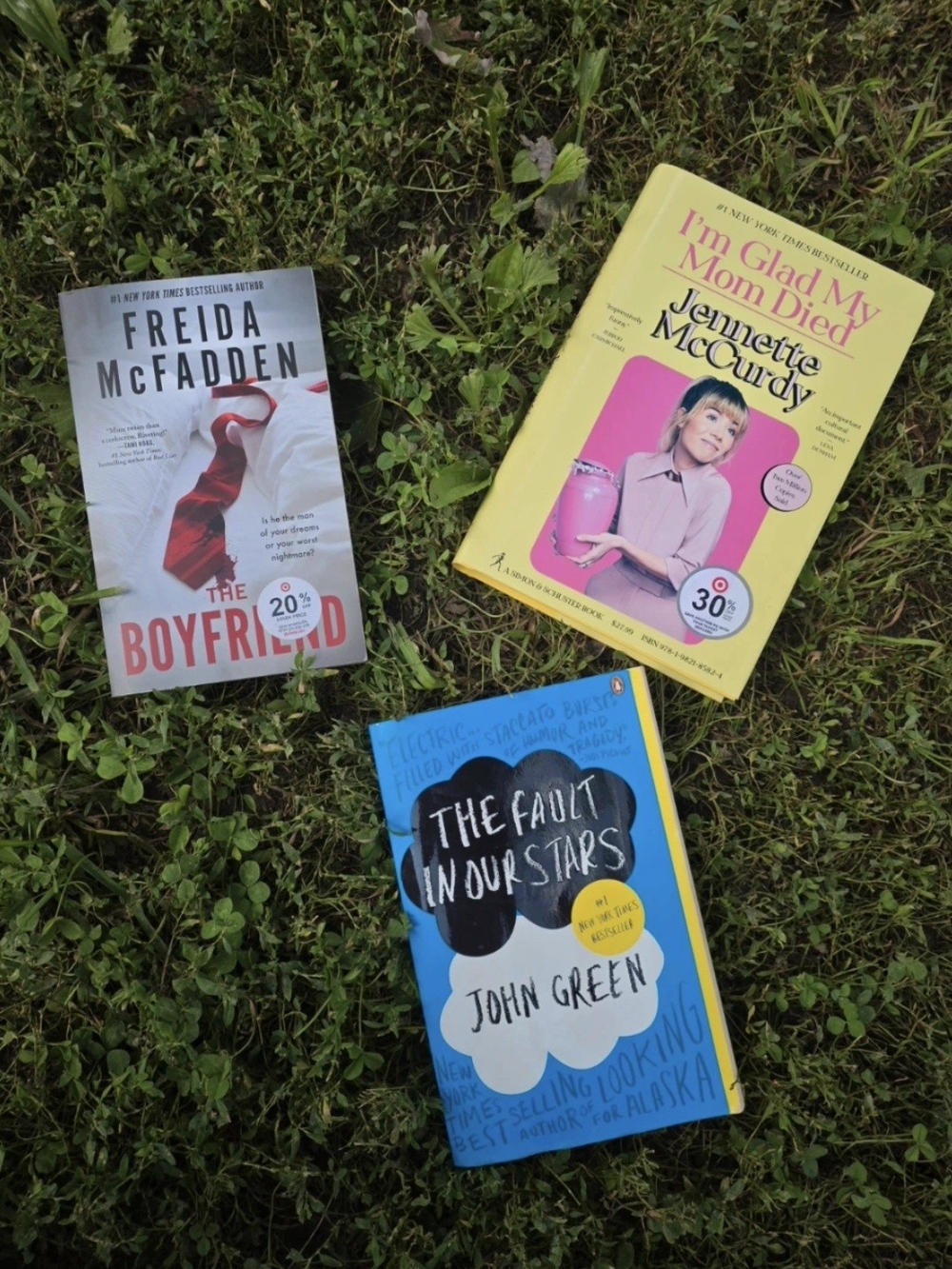 Book Bundle Freida Mcfadden John Green Jennette Mccurdy